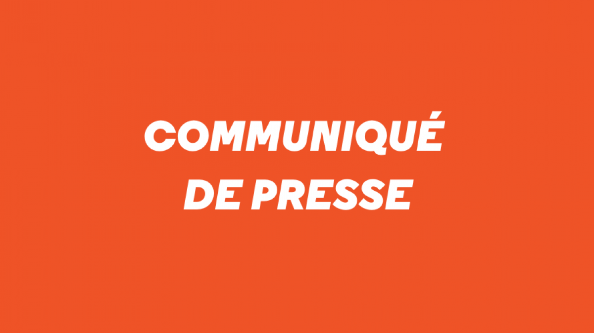 communiqué de presse visuel 